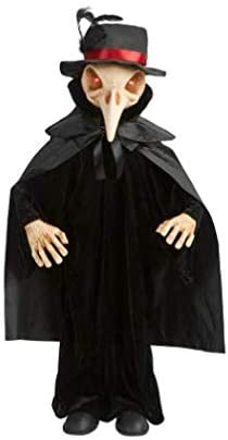 Home Accents Holiday Cyber Distributors Halloween Animated LED Victorian Reaper Outdoor Indoor Decoration - 3 Feet Tall