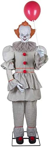 Gemmy 6' Tall Life Size Animated Pennywise Halloween Prop