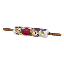 Load image into Gallery viewer, Fall Flowers Rolling Pin