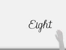Load image into Gallery viewer, Montague Metal Products Large Script House Number