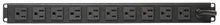 Load image into Gallery viewer, Sanus CAPC01-B1 Rack Mounted Power Conditioner with Lights Black