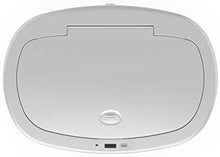 Load image into Gallery viewer, Mainstay Motion Sensor Trash Can, 13.2 Gallon, White Stainless Steel