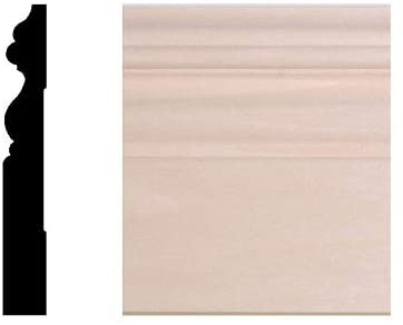 29/64 in. x 3 in. x 96 in. Hardwood Victorian Base Moulding