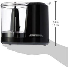 Load image into Gallery viewer, BLACK+DECKER HC306 1-1/2-Cup One-Touch Electric Chopper, White