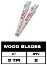 Load image into Gallery viewer, Milwaukee 49-22-1110 U 10 pc Sawzall Blade Kit with Case + 10 Free Blades