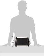 Load image into Gallery viewer, Hamilton Beach Cool Wall 2-Slice Toaster, Chrome