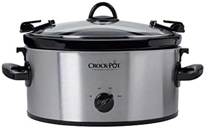 Crock Pot Cook and Carry 6 qt. Silver Stainless Steel Slow Cooker