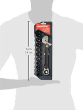 Load image into Gallery viewer, Crescent 11 Pc. Pass-Thru X6 Black Oxide Adjustable Wrench and Spline Socket Set - CPTAW8