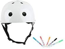 Load image into Gallery viewer, Crayola Kids Bike Helmet For Bike Scooter Skate, Dry Erase Surface, Markers Included, CPSC ASTM Certified, 11 Vents For Multi-sports Bike Scooter Roller Skate, Shock Absorbent EPS Inner Shell. Ages 5+