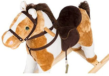 Load image into Gallery viewer, Rockin' Rider Turbo Rocking Horse Ride On, White