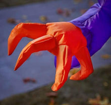 Load image into Gallery viewer, Home Accents Holiday Cyber Distributors Halloween Inflatable Outdoor Decoration Pumpkin Reaper with Top Hat - 5 Feet Tall