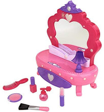 Load image into Gallery viewer, Kid connection Pretend to Play Kids Vanity Set with Mirror and Accessories