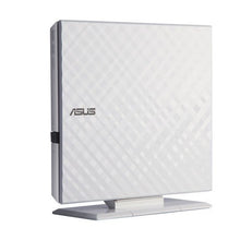 Load image into Gallery viewer, ASUS LITE Portable USB 2.0 Slim 8X DVD/ Burner +/- Rewriter External Drive, Compatible with both Mac &amp; Windows, White (SDRW-08D2S-U/W/G/ACI/AS)