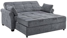 Load image into Gallery viewer, Lifestyle Solutions Serta Henley Queen Convertible Sofa in Gray