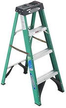 Load image into Gallery viewer, 4 ft. Fiberglass Step Ladder with 225 lb. Load Capacity Type II Duty Rating