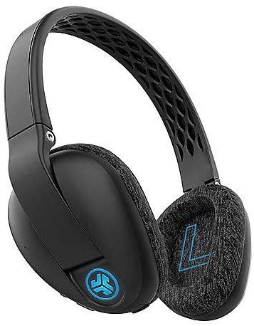 JLab Audio Flex Sport Gym Workout Headphones with Bluetooth 4.2 | 20-Hour Battery Life | Custom EQ3 Sound | Play, Pause, Answer, Hang Up Phone Calls | Black