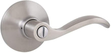 Load image into Gallery viewer, Naples Satin Nickel Bed/Bath Privacy Door Lever