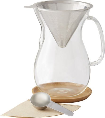 Caribou 8 Cup Pour Over Coffee Brewer by Caribou Coffee (6 Cup)
