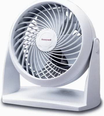 Honeywell HT-904 Desk Fan - 228.6 mm Diameter - 3 Speed - Removable Grill, Adjustable Tilt Head, Quiet - 11.3