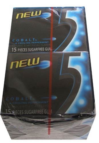 Cobalt Gum, Individually wrapped, 10/CT, Peppermint