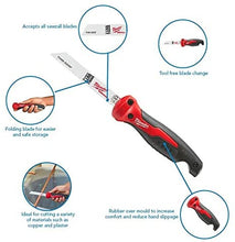 Load image into Gallery viewer, Milwaukee 48-22-0305 6 Inch Folding Jab Saw Compatible with Sawzall Reciprocating Saw Blades (Multi Purpose Blade Included)
