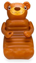 Load image into Gallery viewer, SwimWays Huggables Teddy Bear Oversized Float - Inflatable Lounge with Cupholder for Pool or Lake