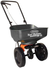 Load image into Gallery viewer, Scotts Turf Builder EdgeGuard Mini Broadcast Spreader (Holds up to 5,000 sq ft)