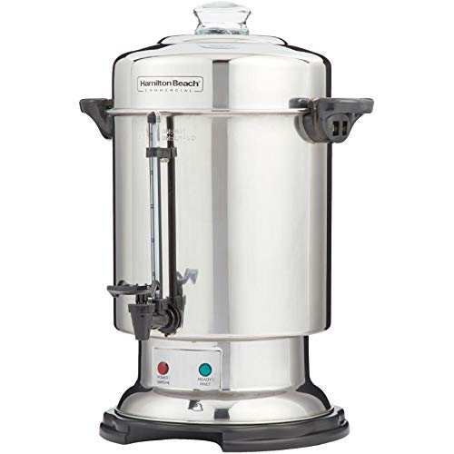 60 Cup Black/Stainless Steel Coffee Urn