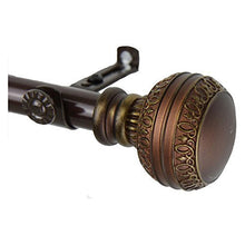 Load image into Gallery viewer, Rod Desyne Ornament Window Curtain Rod Set