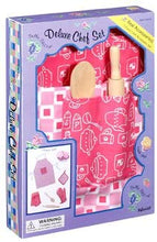 Load image into Gallery viewer, Toysmith Bella Bistro Deluxe Chef Set with Apron and Oven Mitt