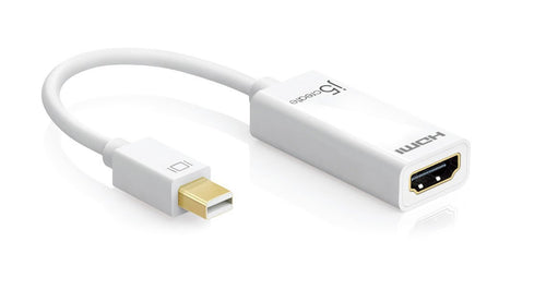 j5create Mini DisplayPort To HDMI(TM) 4K Converter, JDA159