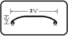 Load image into Gallery viewer, Low Dome Top 3-1/2" WideAluminum Door Threshold - #99099