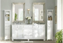 Load image into Gallery viewer, Bathroom Storage Cabinet 15 in. with Slender Design, White