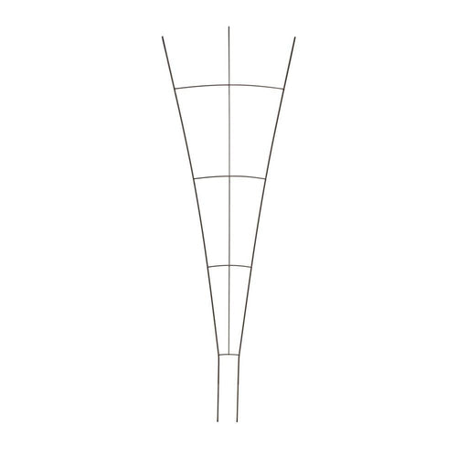 72 in. Metal Fan Cypress Trellis
