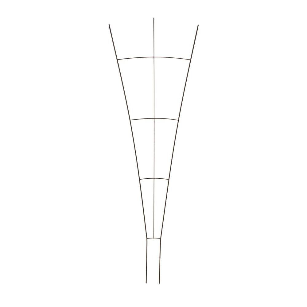 72 in. Metal Fan Cypress Trellis