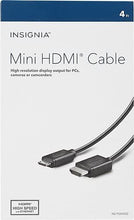 Load image into Gallery viewer, Insignia - 4&#39; High-Speed HDMI-to-Mini HDMI Cable - Black