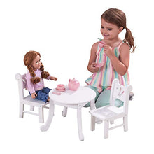 Load image into Gallery viewer, KidKraft Little Doll Table and Chair Set