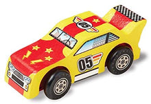 Load image into Gallery viewer, Melissa &amp; Doug Decorate-Your-Own Wooden Craft Kits Set - Plane, Train, and Race Car