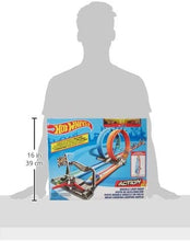 Load image into Gallery viewer, Hot Wheels Double Loop Dash Drag Racing with 2 Vehicles Playset