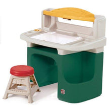 Load image into Gallery viewer, Step2 Art Master Activity Desk for Toddlers - Kids Learning Crafts Table with Chair and Storage - Multicolor