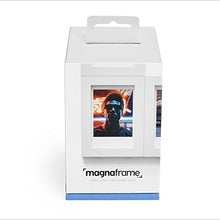 Load image into Gallery viewer, MAGNAFRAME Magnetic Picture Frame for Fuji Instax Mini Photos - Photo Gallery 6 Pack (White)