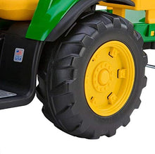 Load image into Gallery viewer, Peg Perego John Deere Ground Force Tractor with Trailer