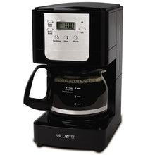 Load image into Gallery viewer, Mr. Coffee Advanced Brew 5-Cup Programmable Coffee Maker Black/Chrome