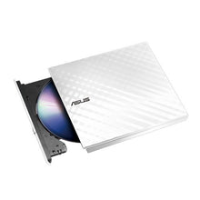 Load image into Gallery viewer, ASUS LITE Portable USB 2.0 Slim 8X DVD/ Burner +/- Rewriter External Drive, Compatible with both Mac &amp; Windows, White (SDRW-08D2S-U/W/G/ACI/AS)