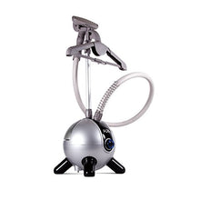 Load image into Gallery viewer, The Laundry POD LP401UPS Full Size Upright Clothes Steamer Wrinkle Release + Sterilizer for Garments, Laundry, Linen, Drapery + Cleaning with Quick Heat, Fabric Brush &amp; Hanger Silver