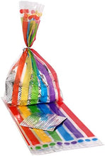 Load image into Gallery viewer, Rainbow Party Cellophane Bags, 20ct