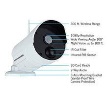 Load image into Gallery viewer, Night Owl Security 4 Channel 1080p HD Wireless Gateway with 16GB microSD Card and 2 Indoor/Outdoor Cameras, White (WG4-2OU-16SD-B)