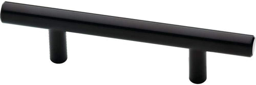 3 in. (76mm) Center-to-Center Matte Black Bar Pull (10-Pack)