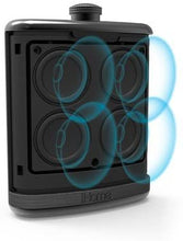 Load image into Gallery viewer, Sound Design iHome Rechargeable Flask Shaped Bluetooth Stereo Speaker - American Flag (iBT12AMFLX)