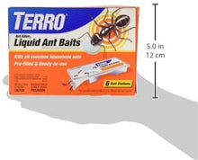 Load image into Gallery viewer, Terro Liquid Ant Killer Baits(6 Bait Stations Net Contents 2.2fl.oz/0.36fl.oz)